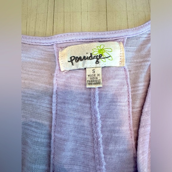 Jolie Dolman Oversized Tee - Porridge by Anthropologie – Lilac – Size Small - Picture 8 of 15